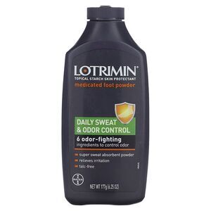 Lotrimin Daily Sweat & Odor Control Medicated Foot Powder, 6.25 oz